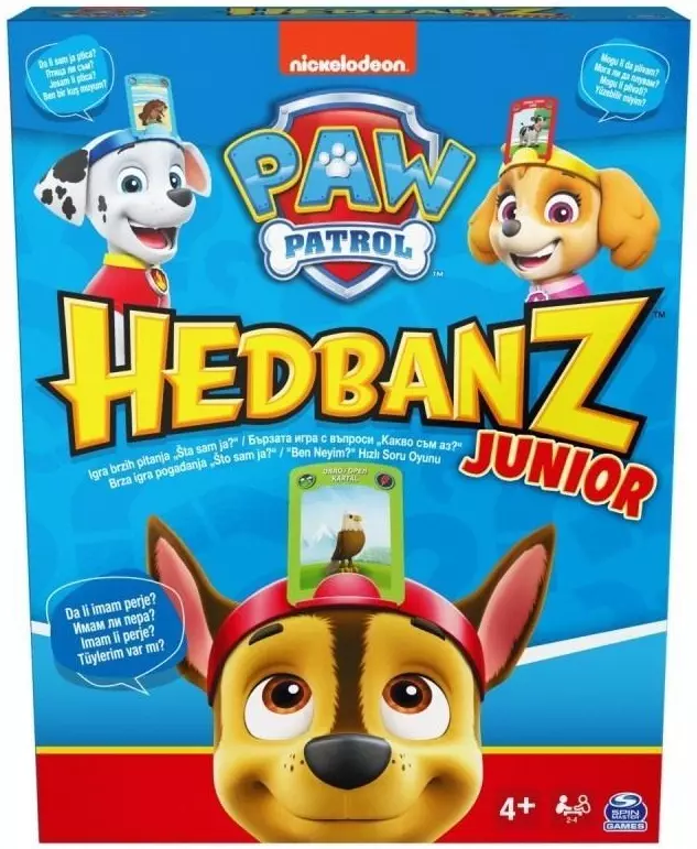 Psi Patrol. Gra Hedbanz Junior (wersja rosyjska)