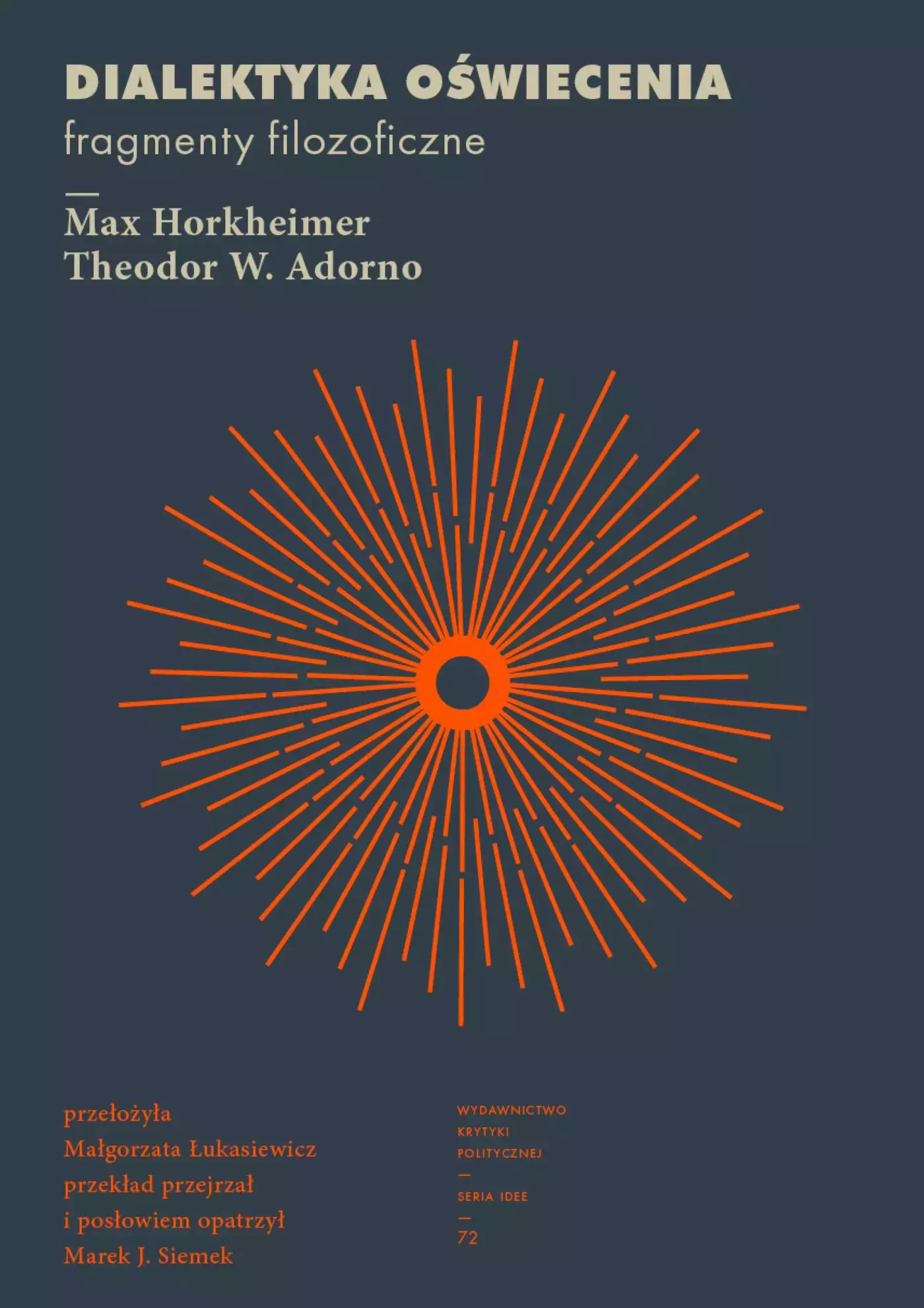 Dialektyka oświecenia. Fragmenty filozoficzne