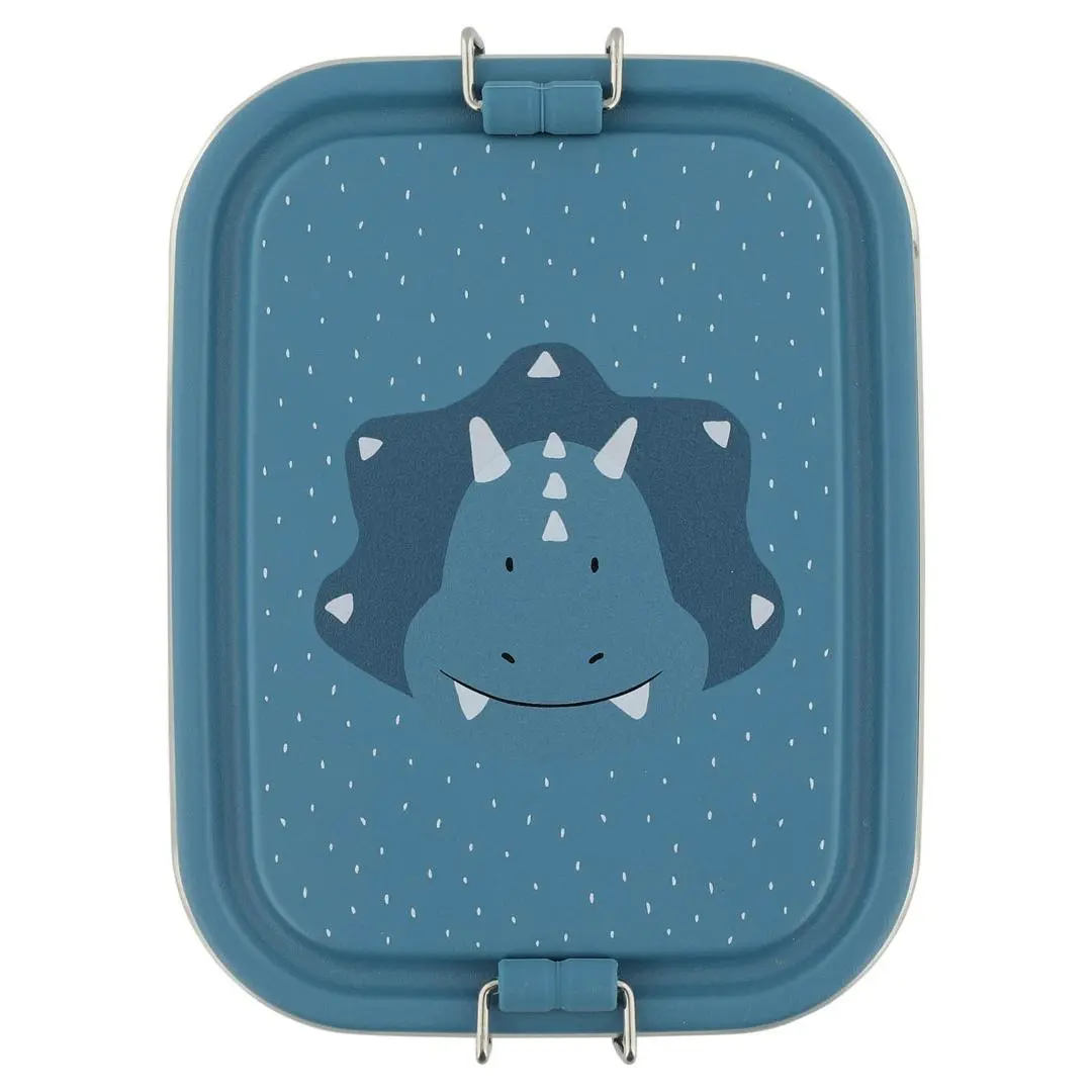 Lunch Box stalowy mały Triceratops - Papiernicze i szkolne