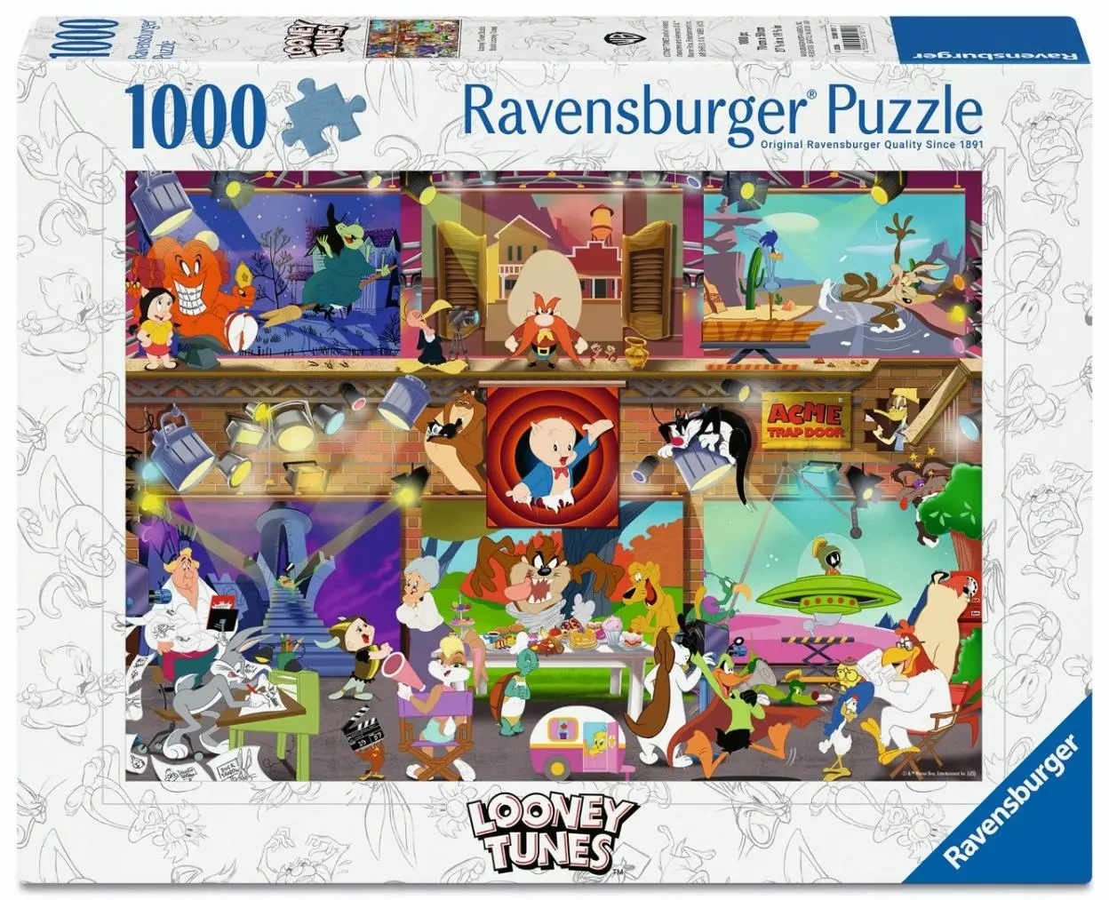 Puzzle 1000 Looney Tunes Studio - Puzzle
