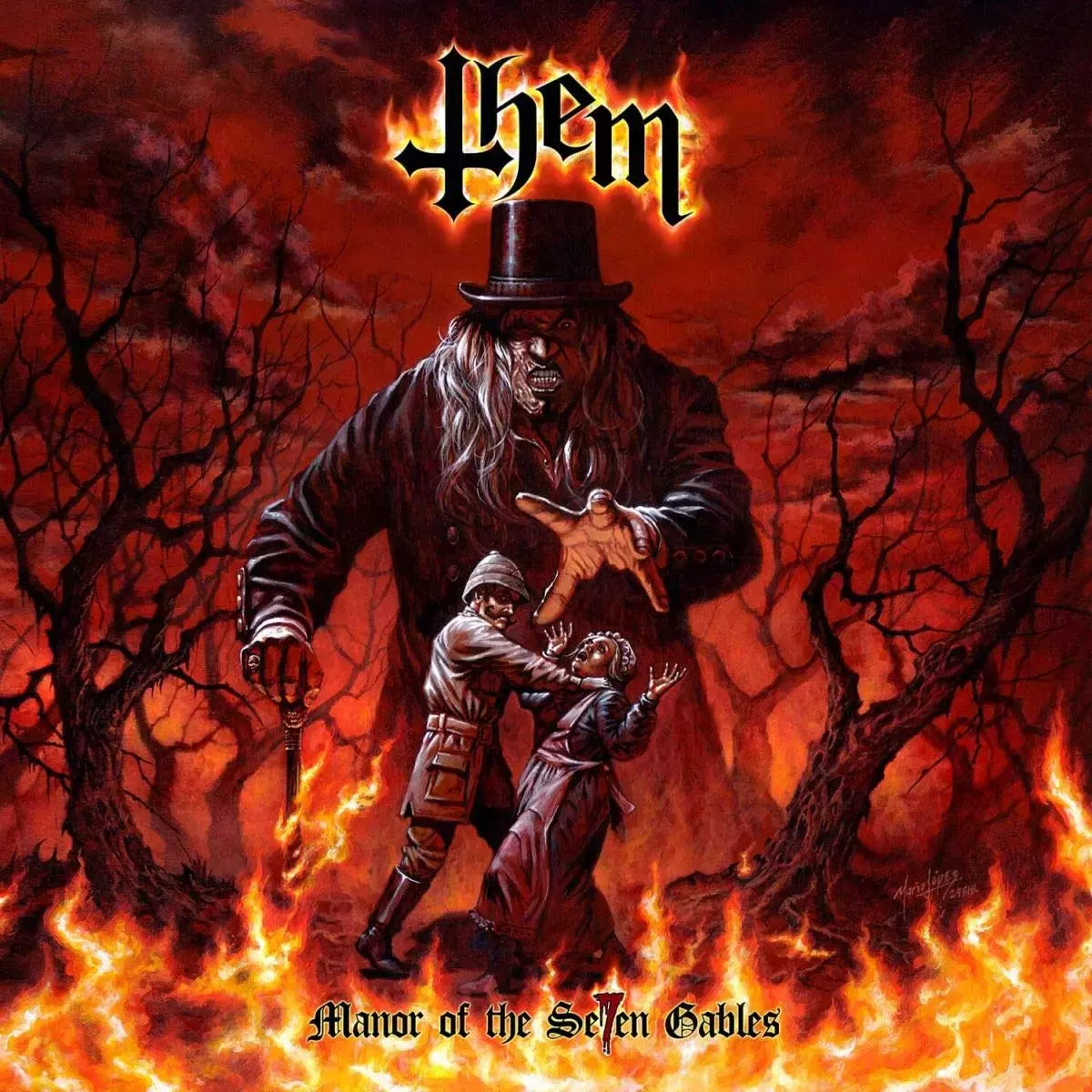 Manor Of The Se7en Gables. CD - Muzyka