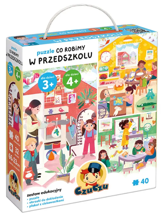 CzuCzu. Puzzle Co robimy. W przedszkolu 3+, 4+ - Puzzle