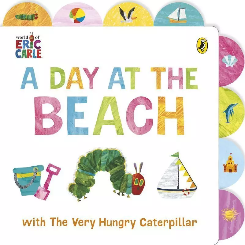 A Day at the Beach with The Very Hungry Caterpillar - Książki