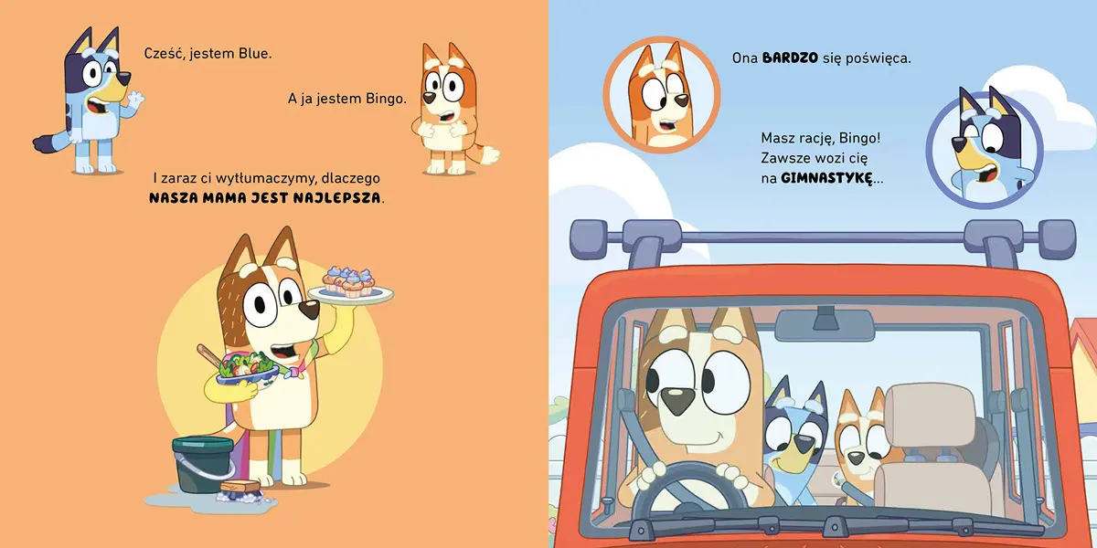 Bluey. Moja mama jest najlepsza - Książki