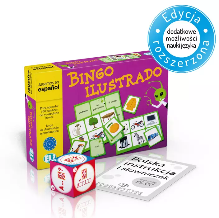 Gra językowa Hiszpański Bingo ilustrado - Książki