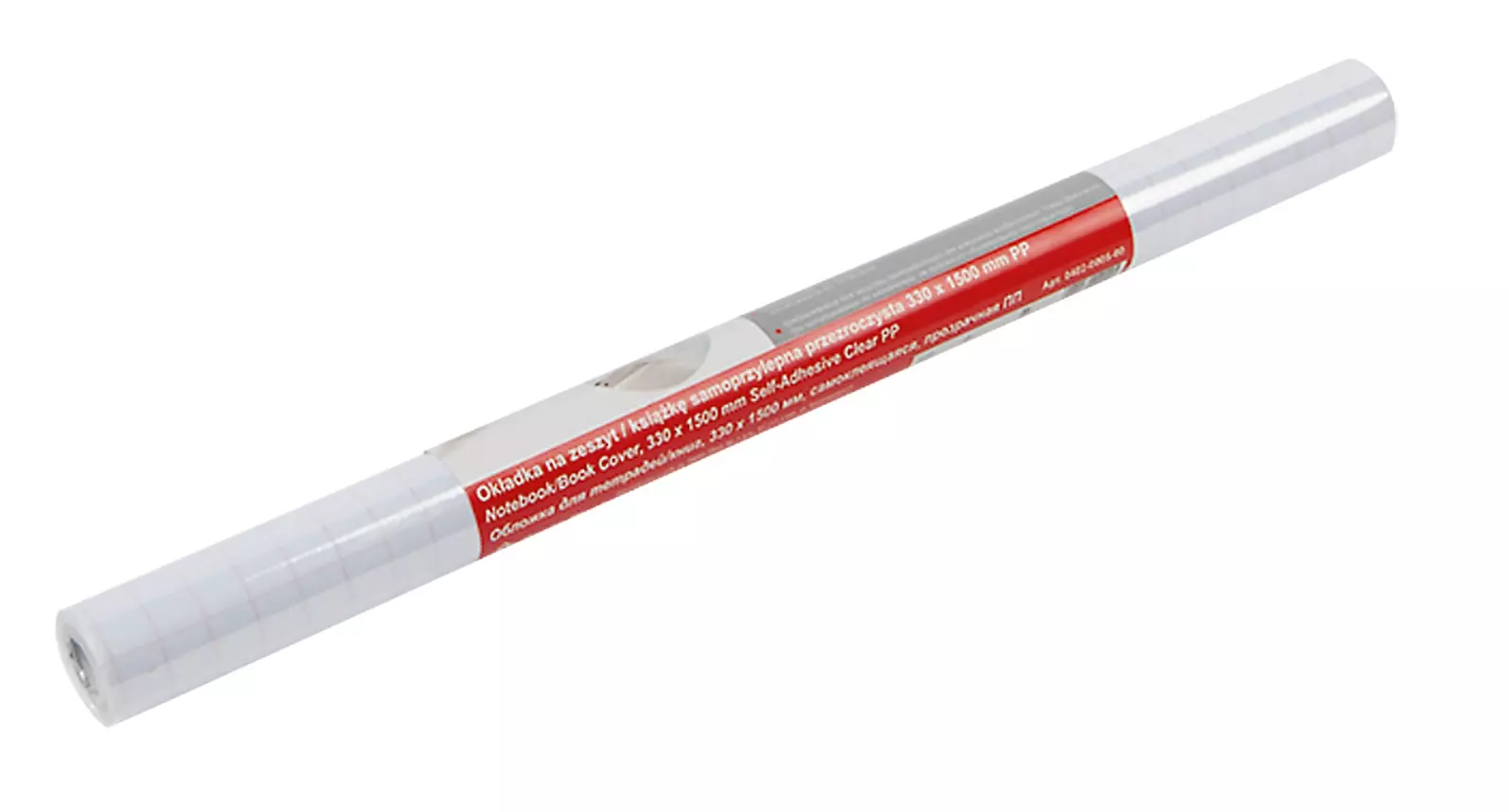 Okładka samoprzylepna przezroczysta - Papiernicze i szkolne