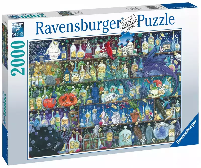 Puzzle 2000 elementów. Trucizny i mikstury