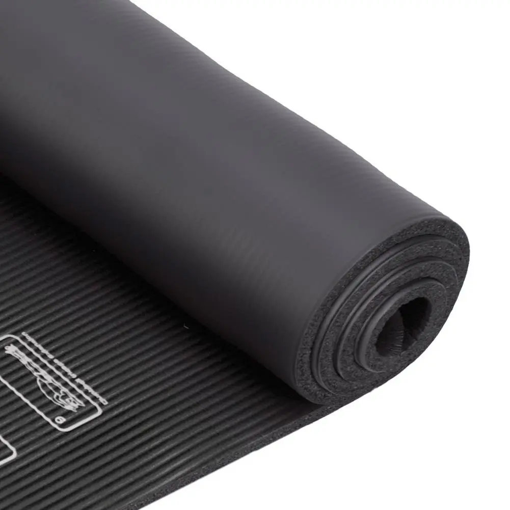 Mata do Jogi Nbr Czarna 10MM 183x58CM Xqmax - Elektronika i akcesoria