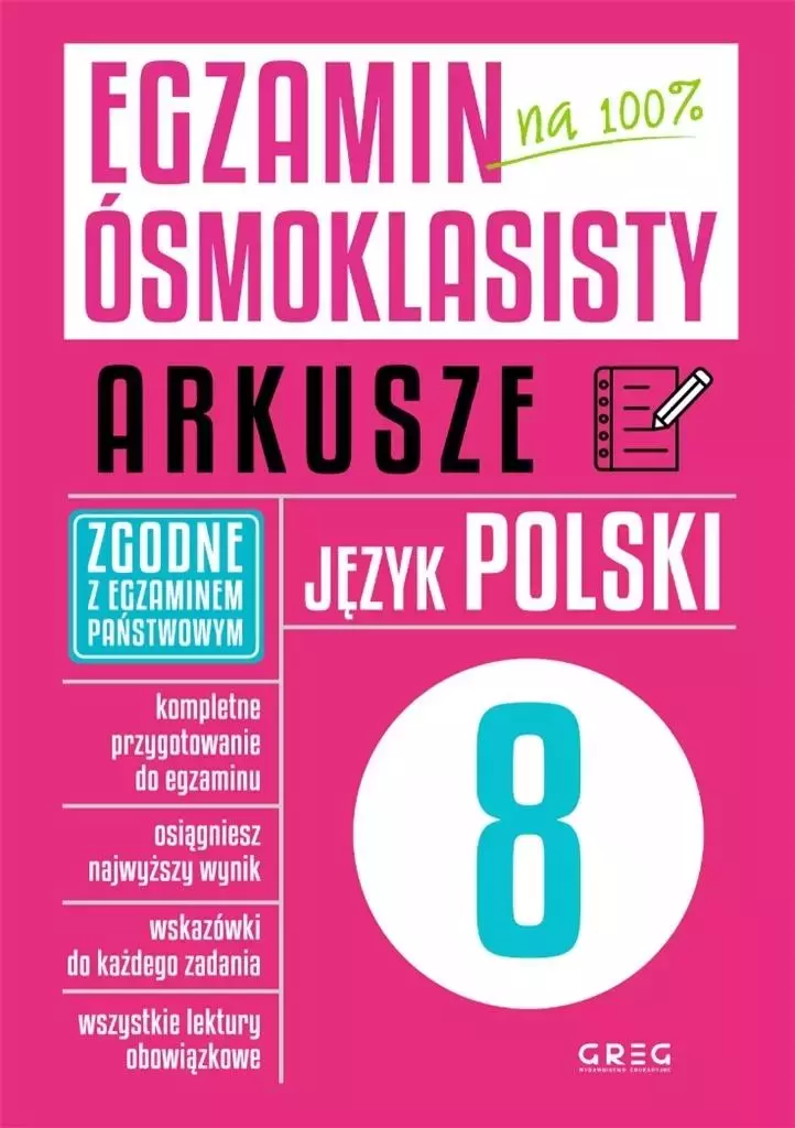 Egzamin ósmoklasisty - arkusze. Język polski - Książki