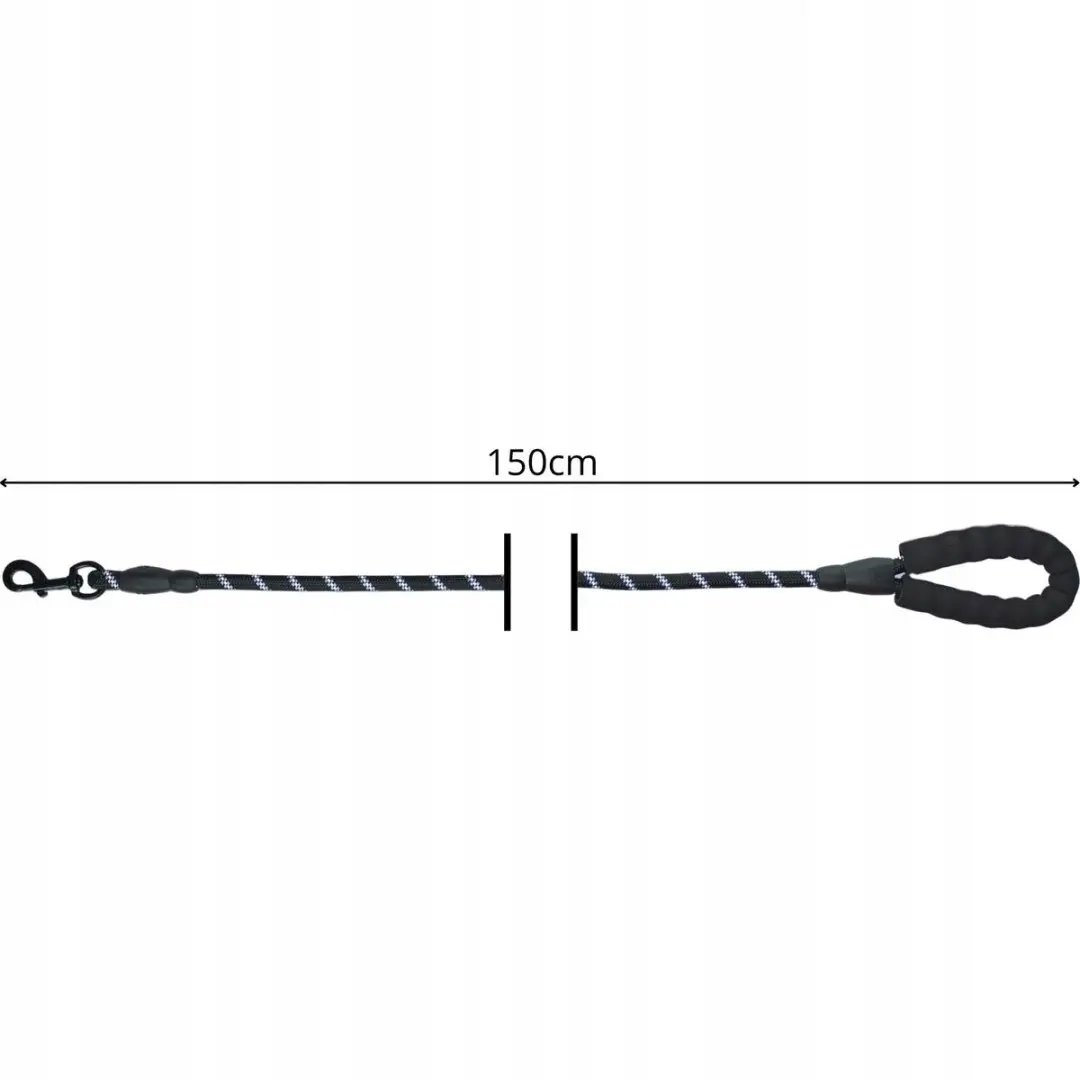 Smycz dla Psa 150x1,2CM z Pojemnikiem - Elektronika i akcesoria