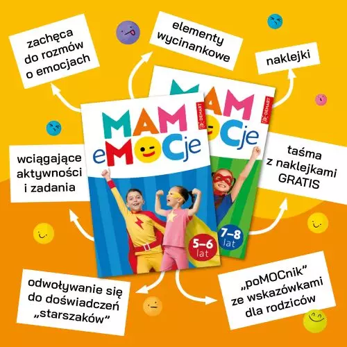 MAM eMOCje. Wiek 5-6 lat - Książki