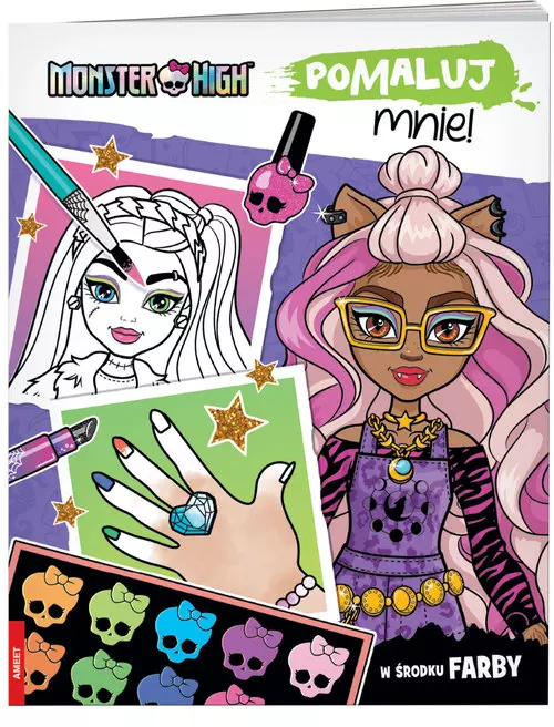 Monster High Pomaluj mnie! - Książki