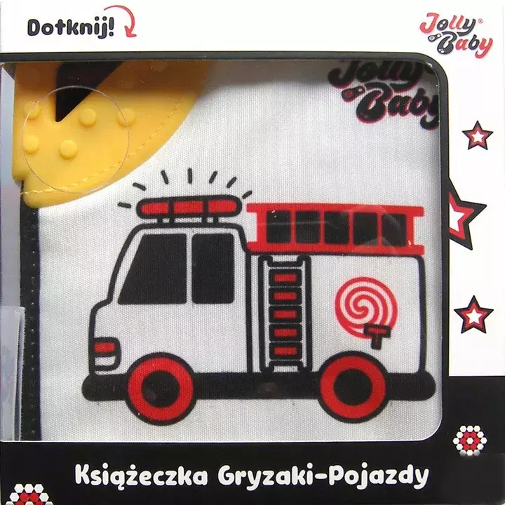Książeczka Gryzaki-Pojazdy - Zabawki
