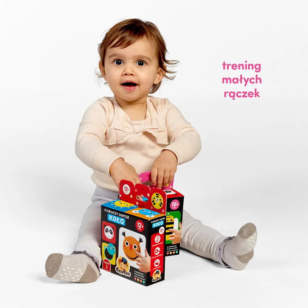 Puzzle CzuCzu. Pierwszy sorter. Kształty dla dzieci - Puzzle