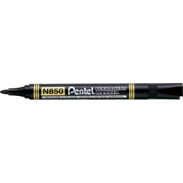 Marker okrągły, czarny - Papiernicze i szkolne