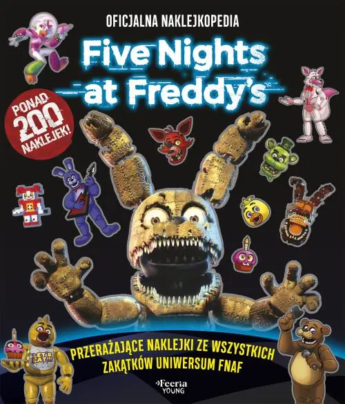 Five Nights at Freddy's. Naklejkopedia - Książki