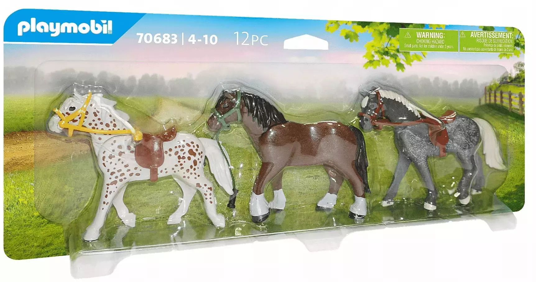 PLAYMOBIL ® Country 70683. Trzy konie - Zabawki