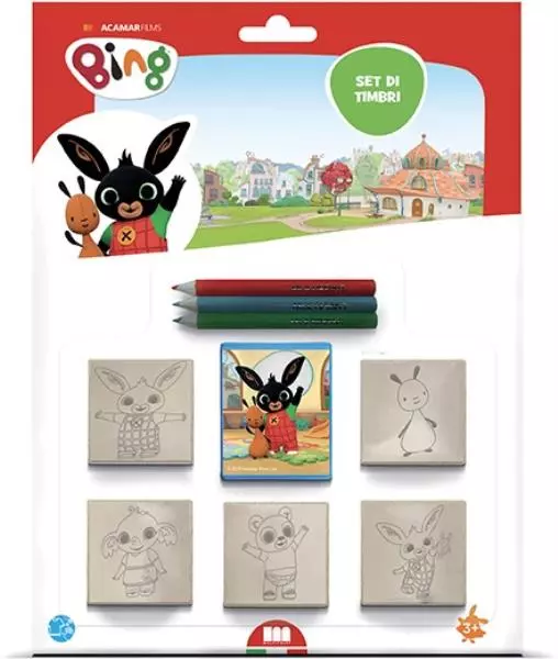 Bing. Zestaw pieczątek