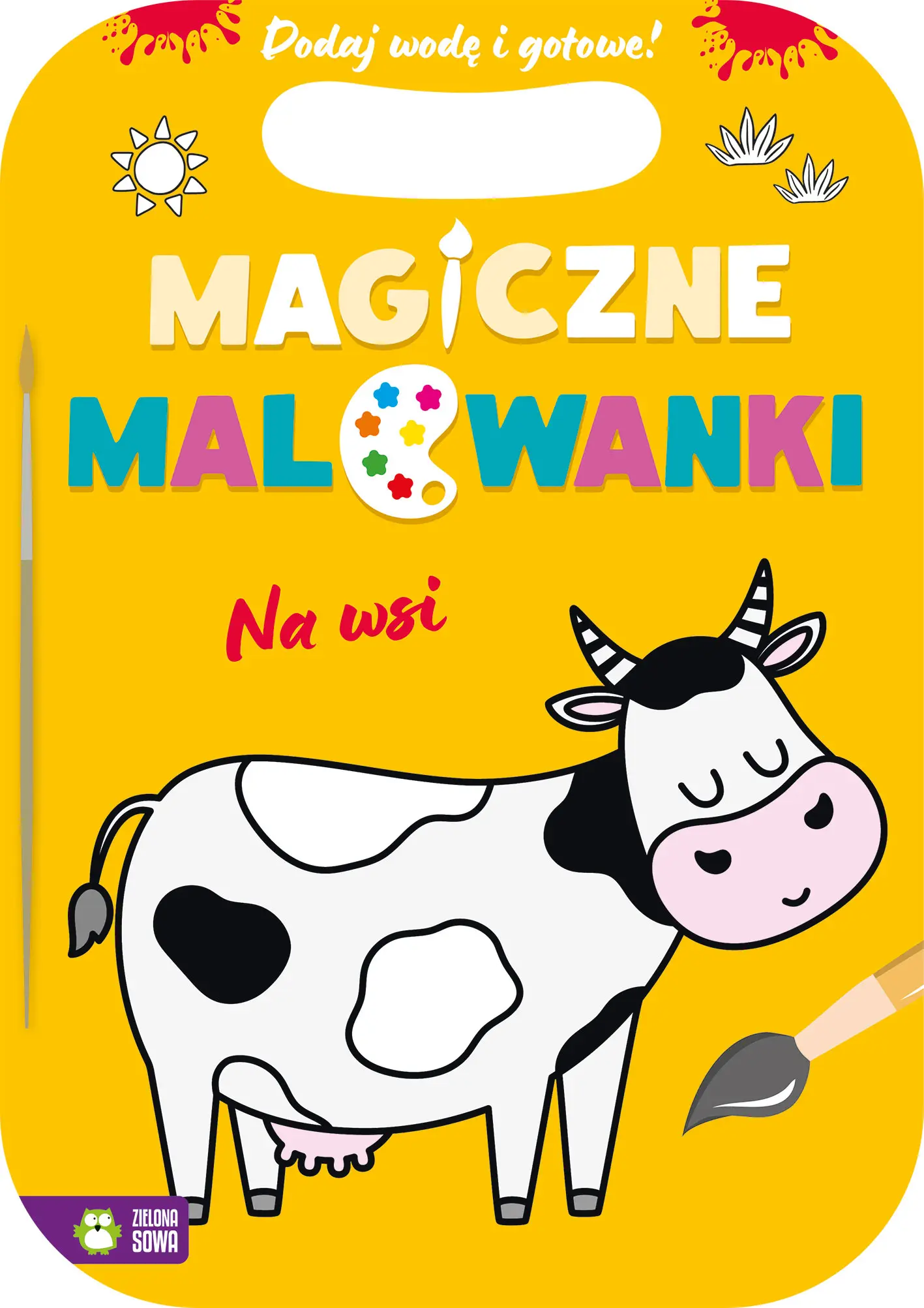 Magiczne malowanki. Na wsi - Książki