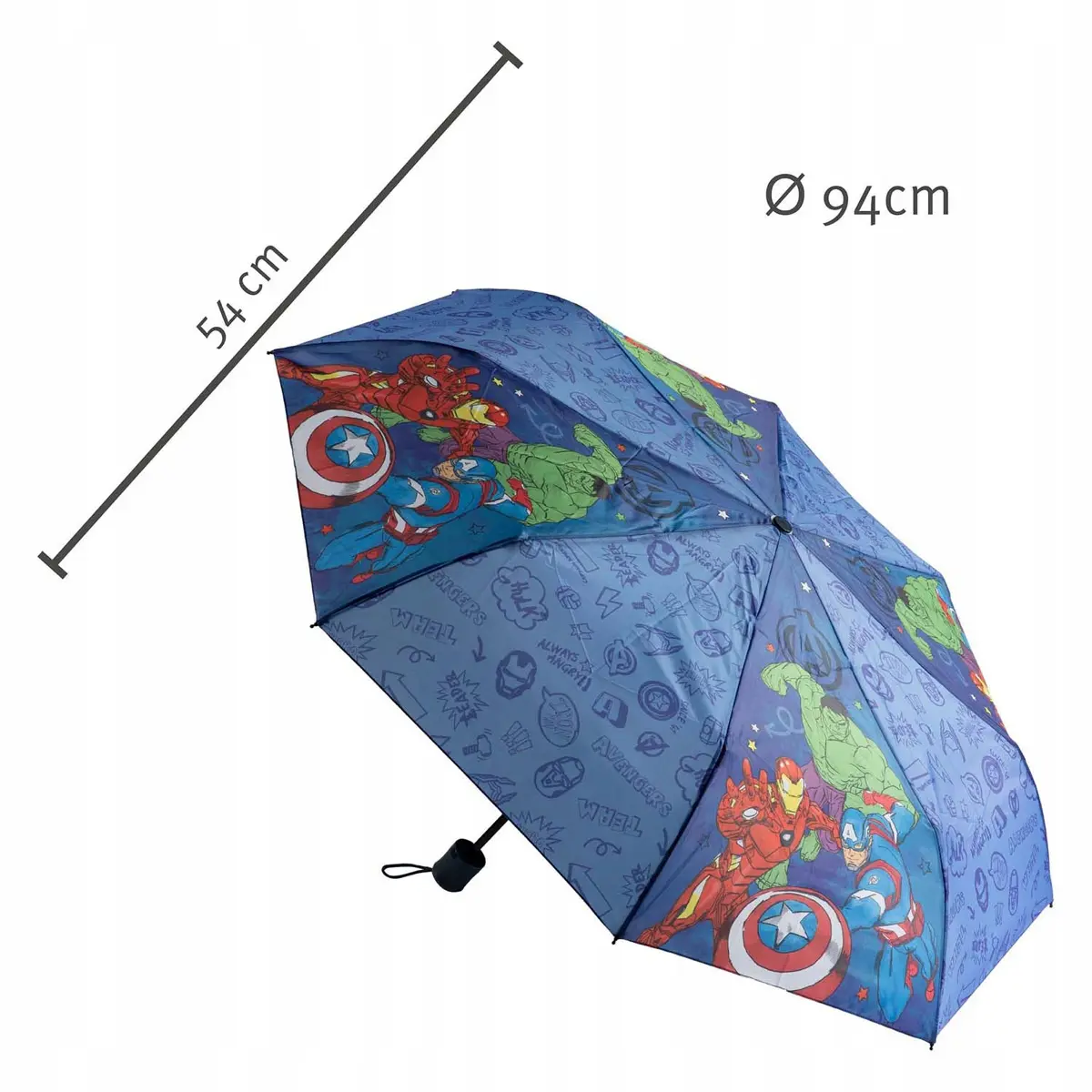 Parasol / Parasolka Składana z Pokrowcem, Avengers - Zabawki