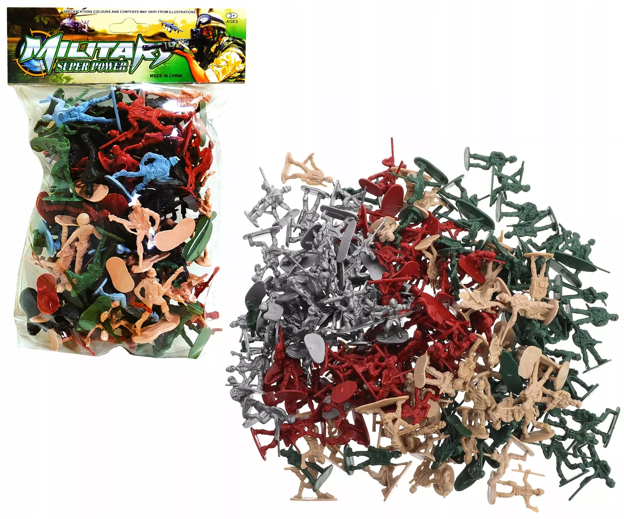 Zestaw żołnierzy 78el - Zabawki