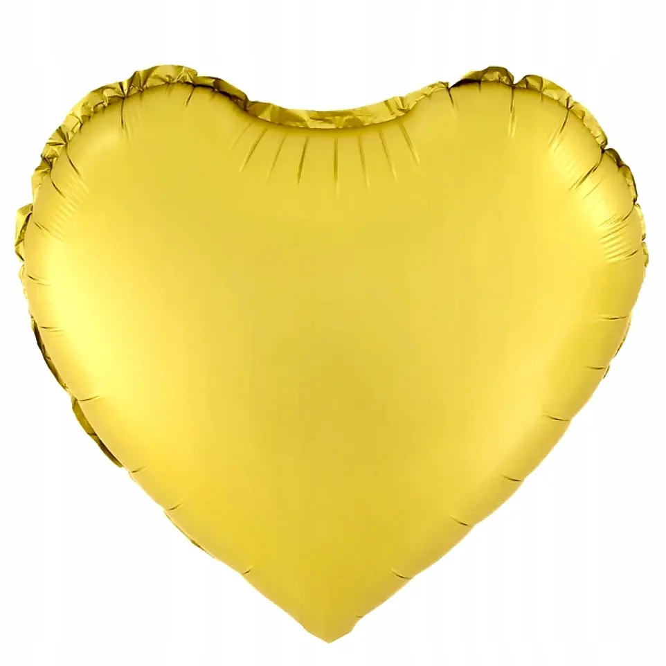 Balon foliowy 18" FX - Serce (różowo-złote), niepakowany - Papiernicze i szkolne