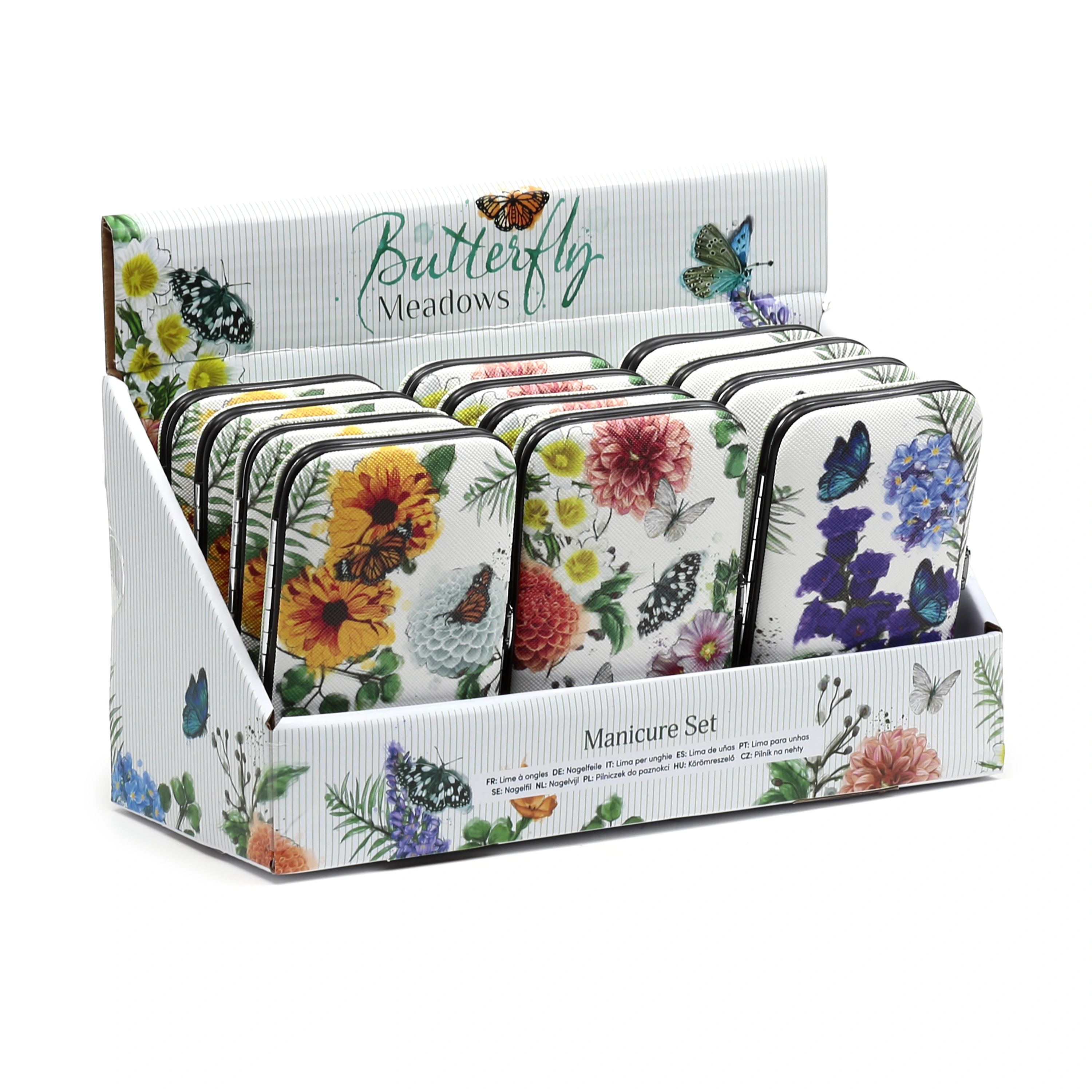 Zestaw do manicure, 5-częściowy - Butterfly Meadows - Zabawki