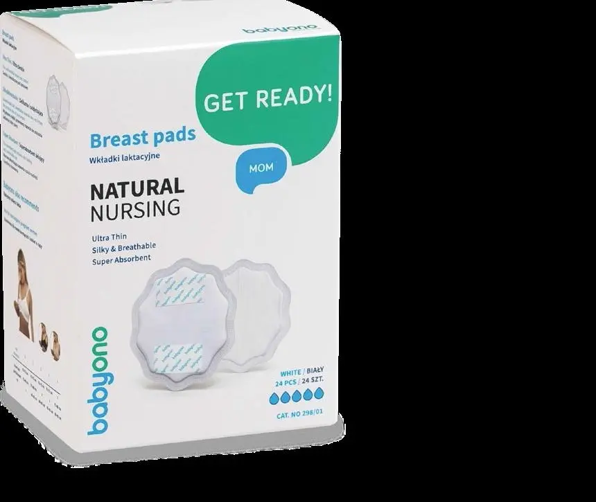 Wkładki Lakt.natural NURS.24SZT Białe 298/01 - Zabawki