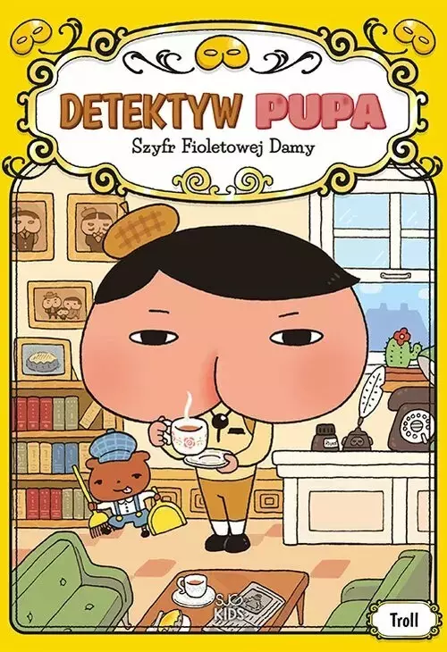 Szyfr Fioletowej Damy. Detektyw Pupa - Książki