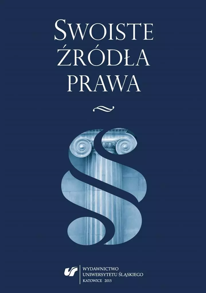 Swoiste źródła prawa - Książki