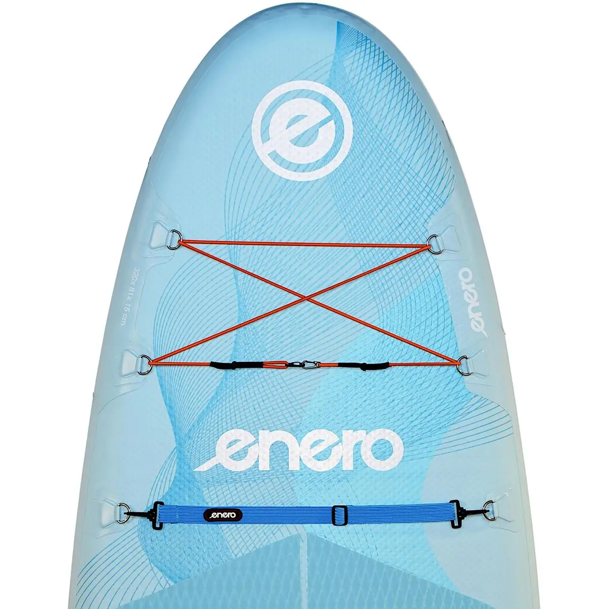 Zestaw - Deska Sup 150KG Dmuchana Enero 320x81x15CM - Zabawki