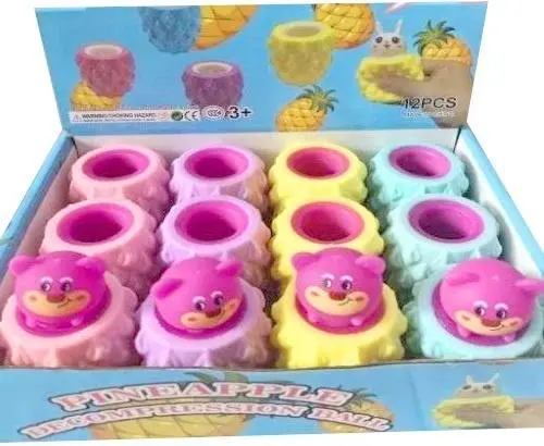 Gniotek miś MIX - Zabawki