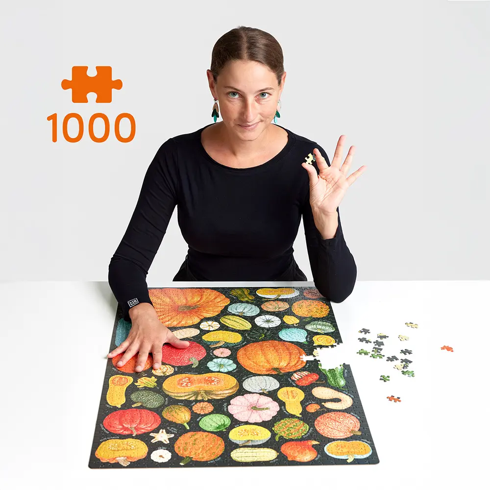 Puzzlove CzuCzu 1000 elementów. Dynie - Puzzle