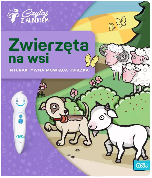 Czytaj z Albikiem. Zwierzęta na wsi - Książki