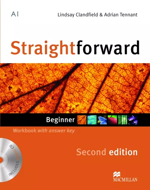Straightforward 2ed Beginner WB with key +CD - Książki