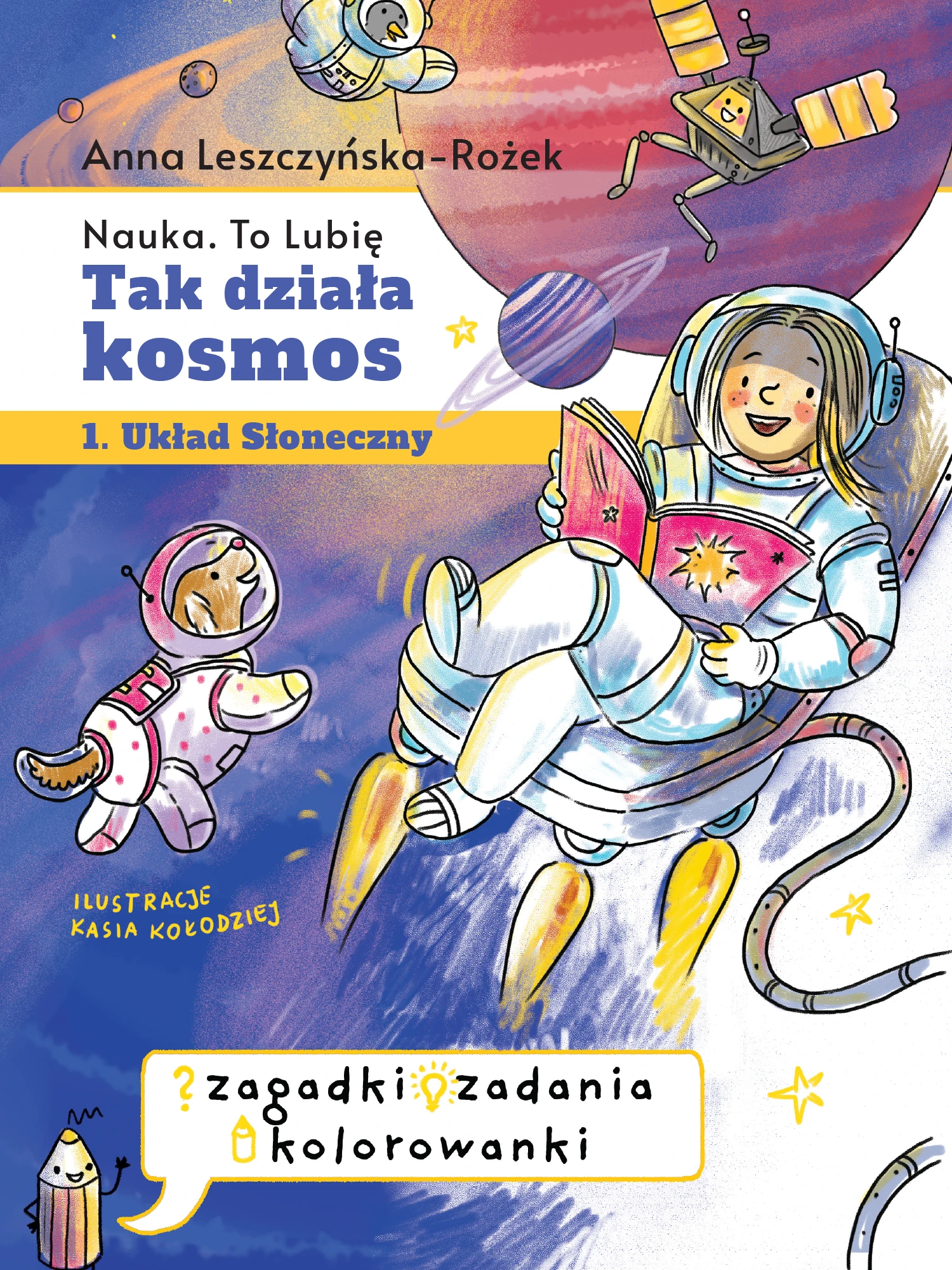 Tak działa kosmos. Zeszyt zabaw - Książki