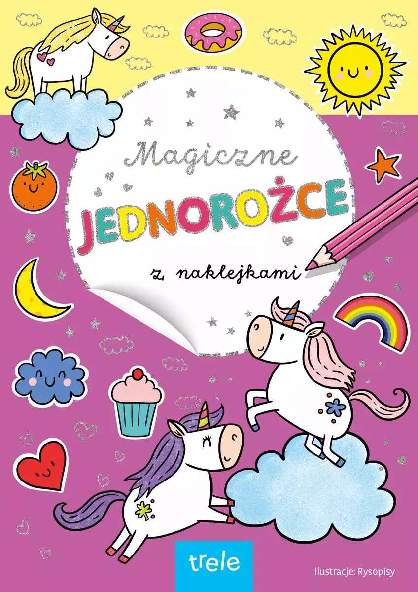 Magiczne jednorożce z naklejkami - Książki