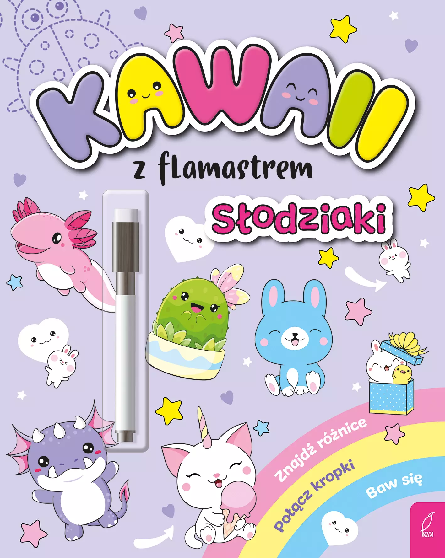 Kawaii z flamastrem. Słodziaki - Książki