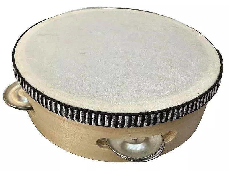 Tamburyno drewniane - Zabawki