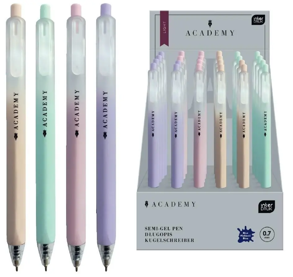 Długopis automatyczny, Light Academy - Papiernicze i szkolne