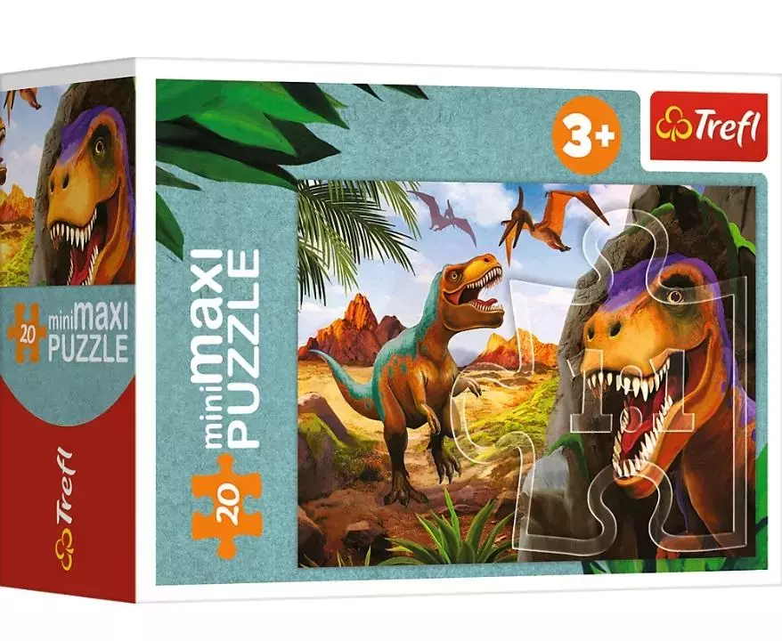 Puzzle 20 miniMaxi Poznaj świat dinozaurów 3 TREFL