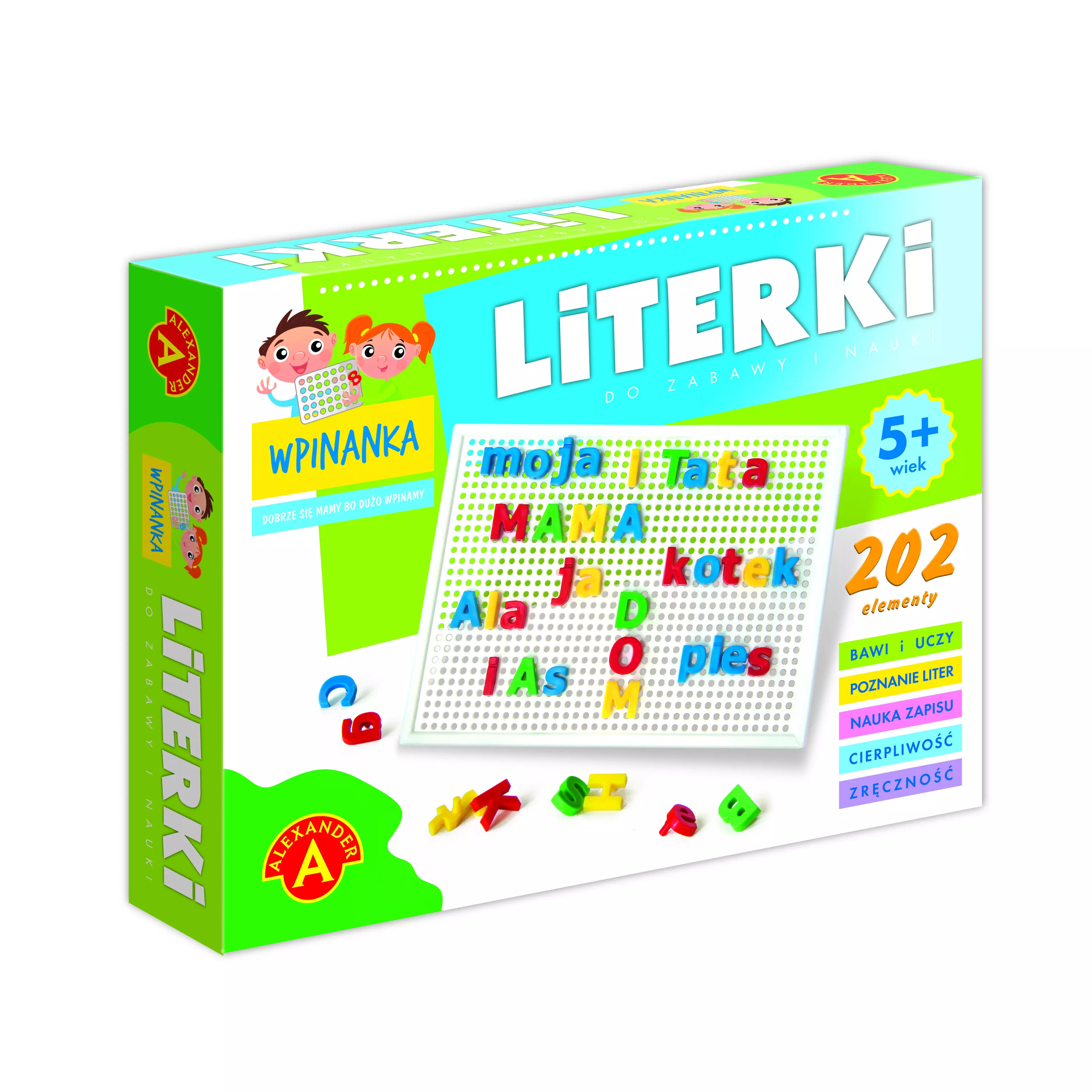 Wpinanka. Literki - Zabawki
