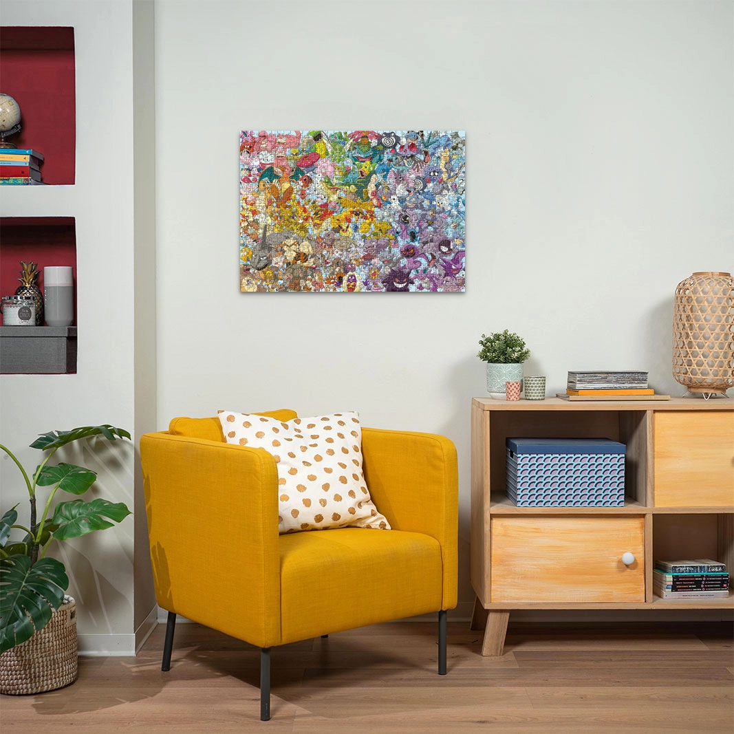 Puzzle 1000 elementów. Challenge. Pokemon - Puzzle