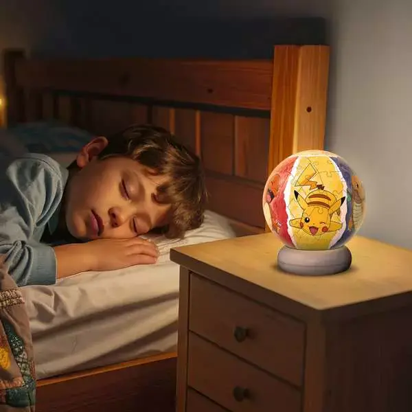 Puzzle 3D 73 elementy. Pokemon. Nocna lampka - Puzzle