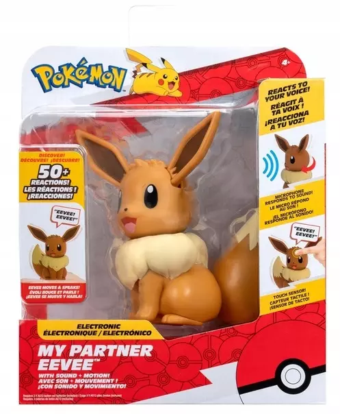 POKEMON Mój Partner Eevee, figurka