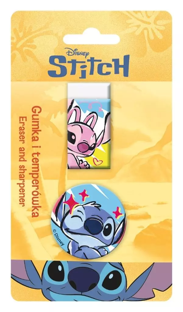 Gumka + temperówka Stitch - Papiernicze i szkolne
