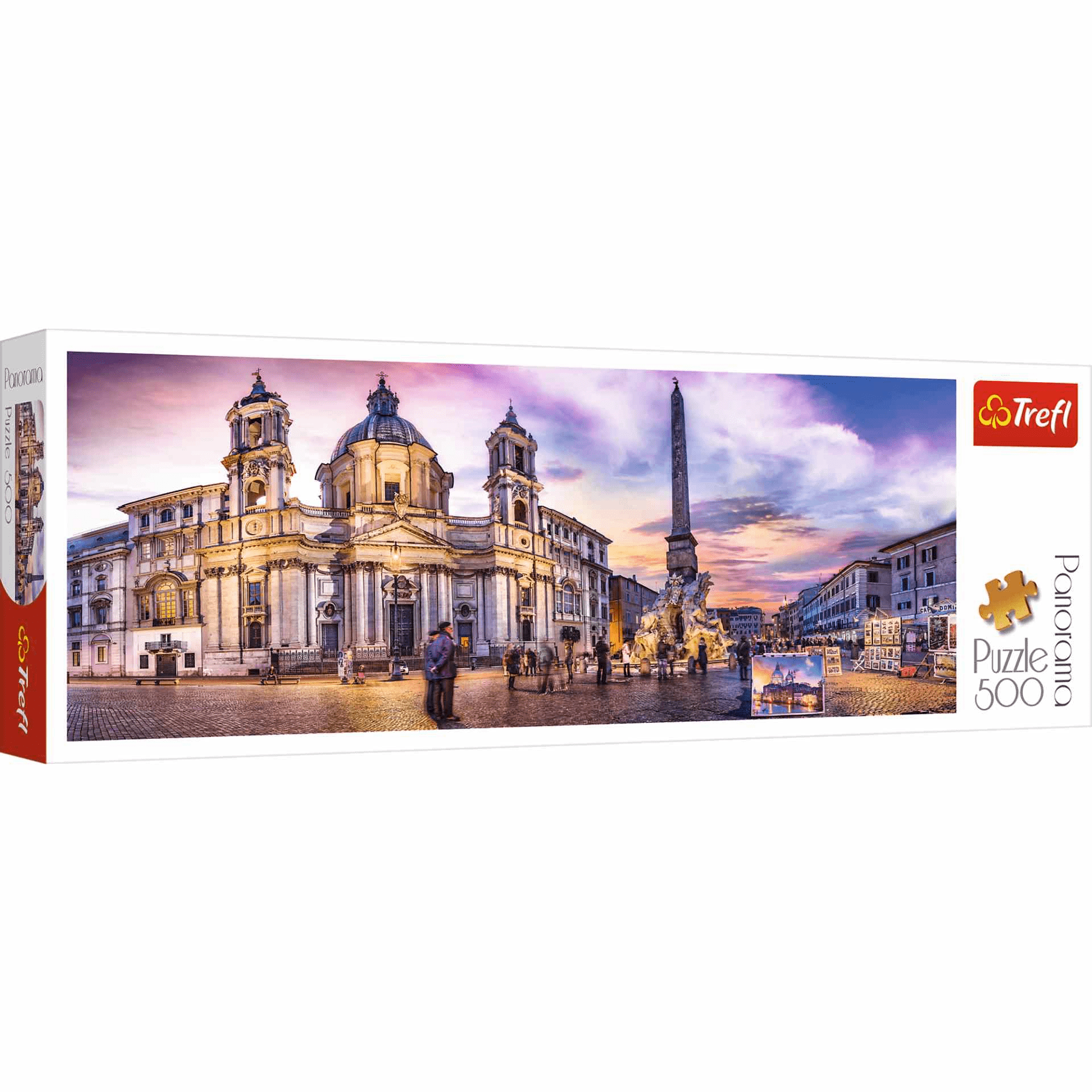 Puzzle 500 elementów. Piazza Navona. Rzym - Puzzle