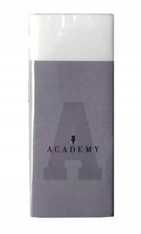 Gumka do mazania biała 4,3 x 1,7 x 1,2 cm "M" Academy INTERDRUK - Papiernicze i szkolne