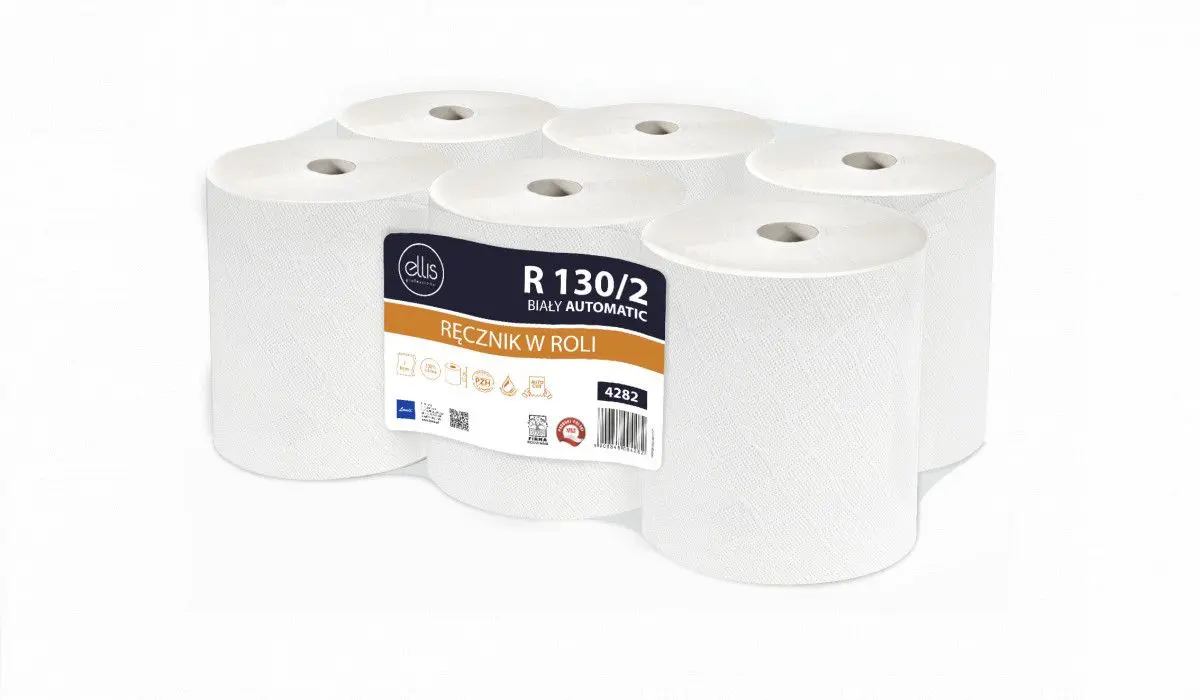 Ręcznik rolka Professional automatic celuloza kolor: biały Ellis (4282) - Elektronika i akcesoria