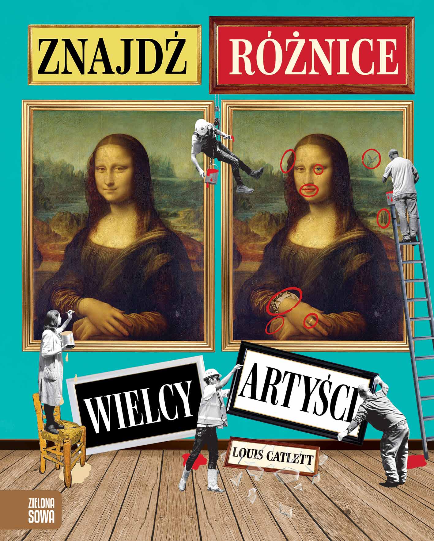 Znajdź różnice. Wielcy artyści - Książki